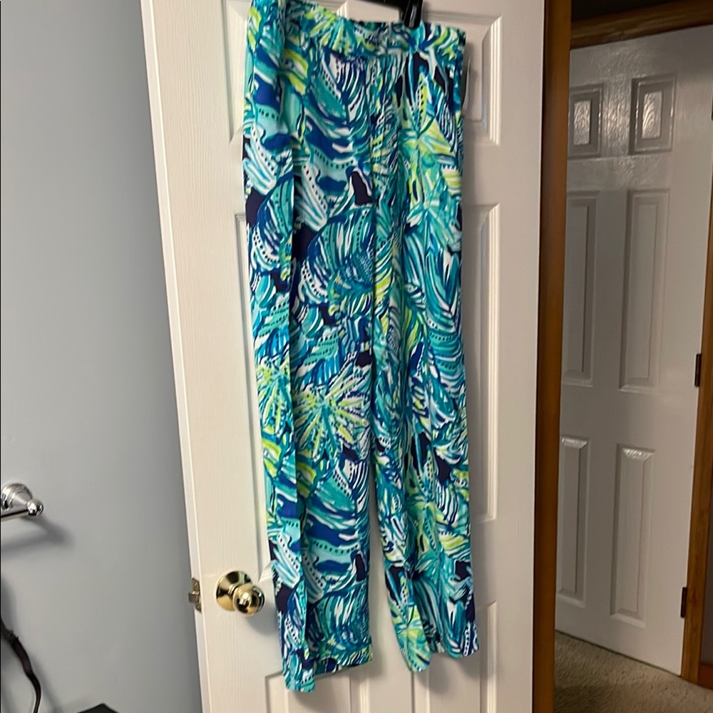 Tropical Print Women's Pants